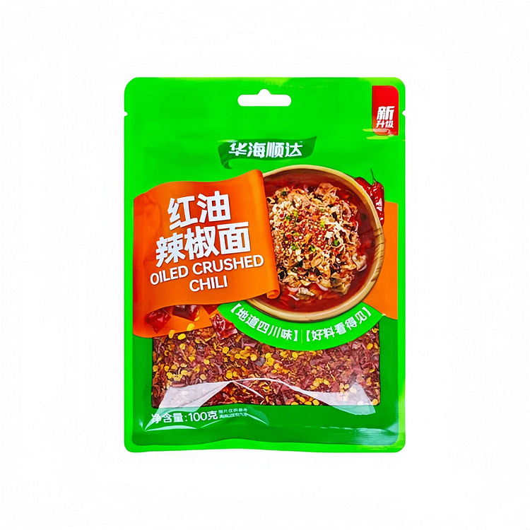 华海顺达 红油辣椒面油泼凉皮微辣 100g*1袋 100 克
