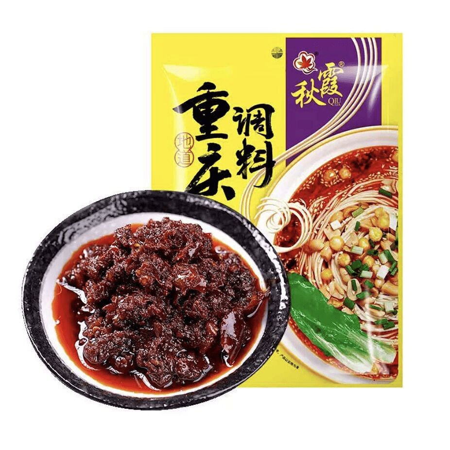 Qiuxia Chongqing Noodle Sauce Hot & Sour 150 g