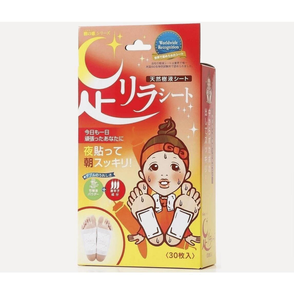Kinomegumi Foot Care Relax Sheet Chili Pepper30pcs 1 each