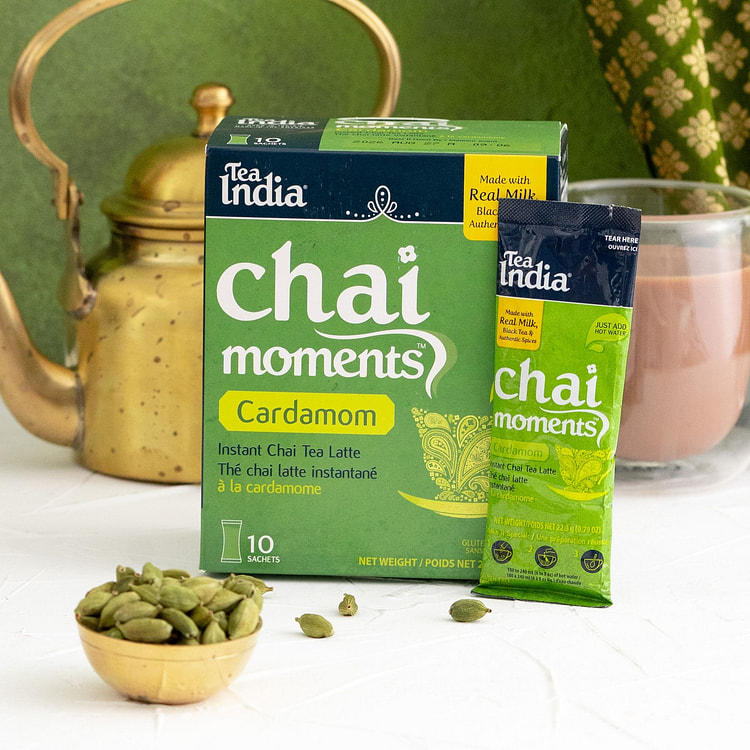 Chai Moments Cardamom Instant Tea Latte 1 each