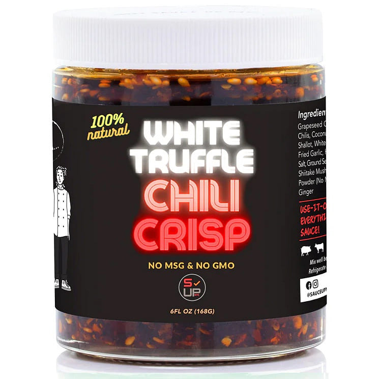 SAUCE UP NYC 100% 天然辣椒脆片(白松露) 6 盎司