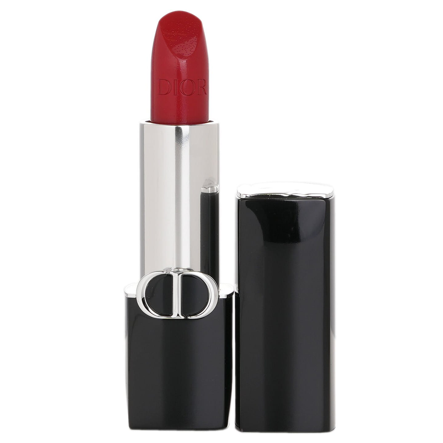 Christian Dior Flame Blue Gold Velvet Satin Lipstick # 999 Satin Finish 3.5g/0.12oz 3.5 g