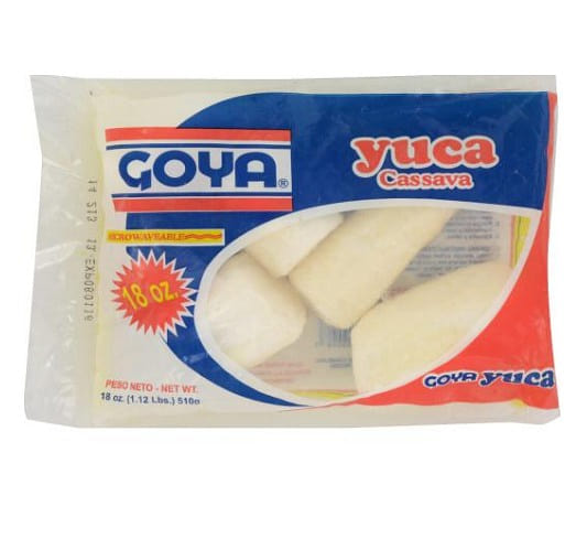 Goya Yuca pelada, congelada 18 onza(s)