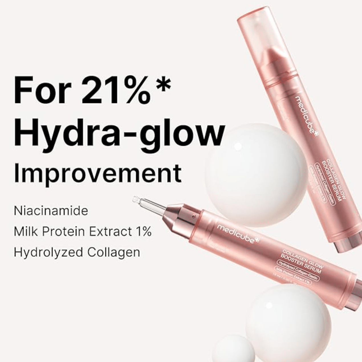 Medicube Collagen Glow Booster Milk Serum Twist & Click Hydration 1.69 fl oz 1.69 fl.oz