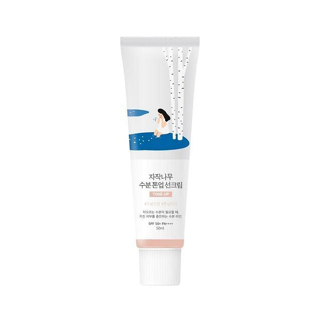 Round Lab – Birch Juice Moisturizing Tone Up Sunscreen SPF 50+ PA++++ (50ml) 1 each