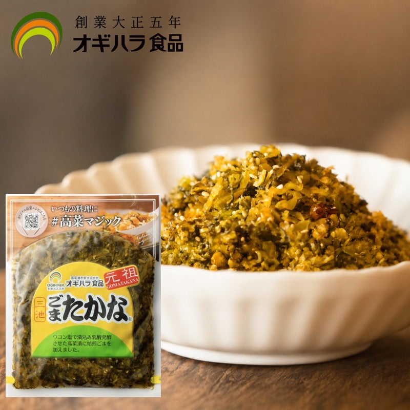 Ogihara Foods Miike Sesame Takana Greens 200g 1 each