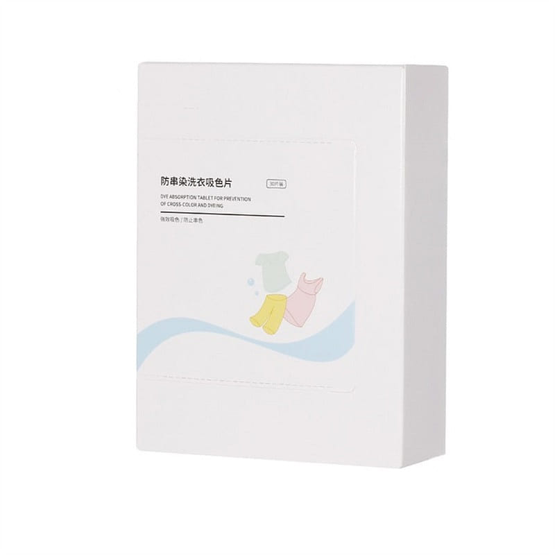 FaSoLa 防串染洗衣服色片 防串色吸色片 混洗防染 即用即抛 1盒/30片 1 盒