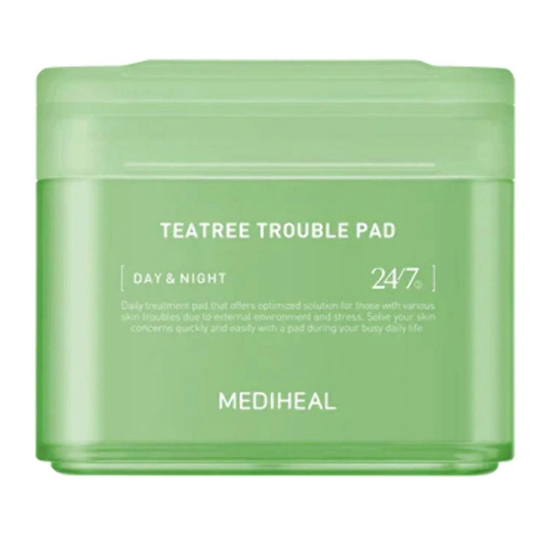 MEDIHEAL Teatree Trouble Facial Toner Pads 100ea 100 count