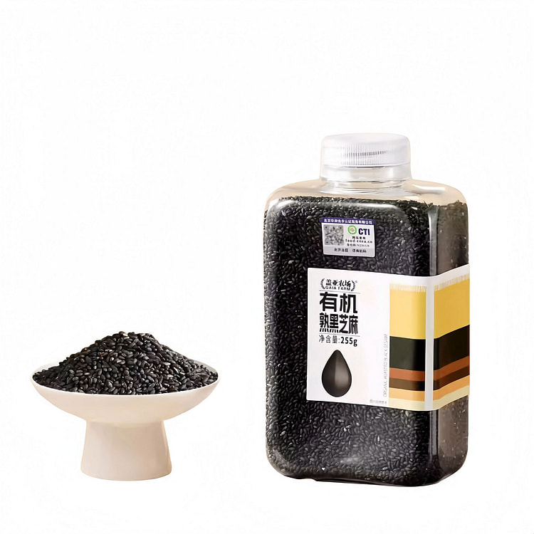 Premium roasted black sesame 255g 255 g