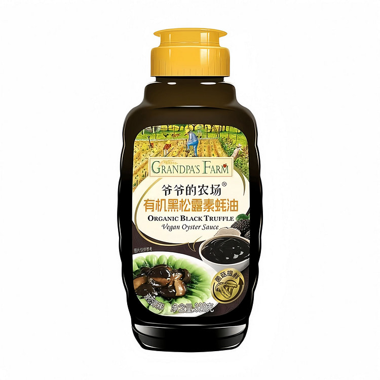 1 bottle of black truffle vegetarian oyster sauce 328 g