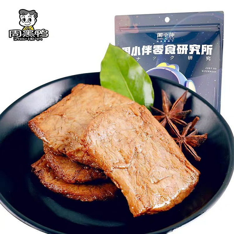 周黑鸭 周小伴 手撕素肉 200g*2袋 豆干素食