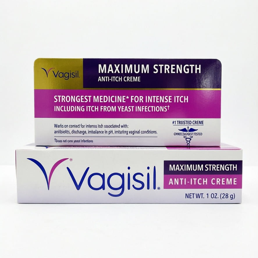 Vagisil Max Strength Anti Itch Medicated Creme 1 box