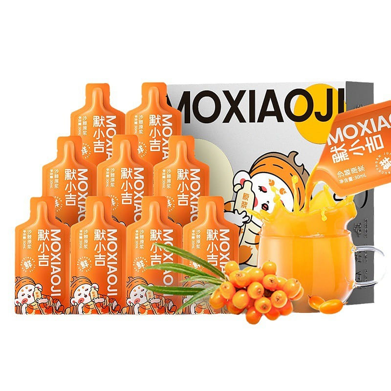 【 Qilixiang Mo Xiaoji 】 Sea buckthorn pulp fresh fruit juice 300ml/ box 300 ml
