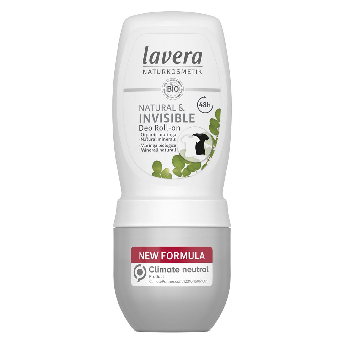 Lavera Deo Roll-On (Natural & Invisible) – Wit 50 ml