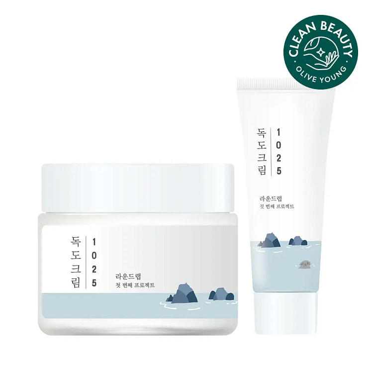 ROUND LAB 1025 Dokdo Cream 80ml + 20ml 1 each