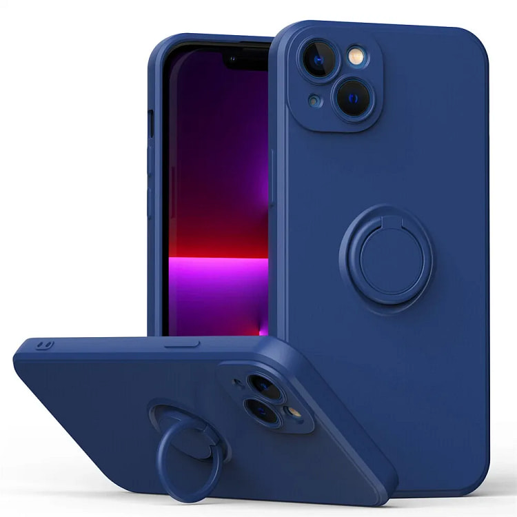 iPhone 15 Plus 磁吸指环支架 软硅胶 1 包