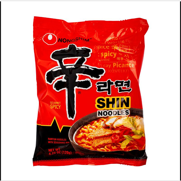 120克*8包 韩国农心 速食辛拉面 经典系列 120 包