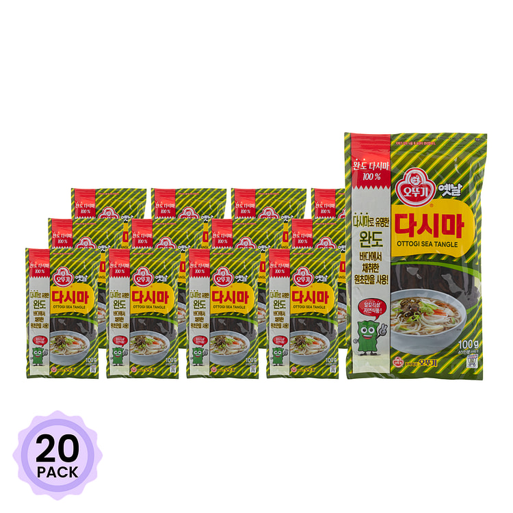 不倒翁 干海带 100 克*20 包