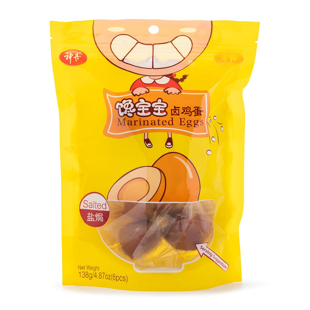 ShenDan Marinated Eggs, Salted Flavor 138 g