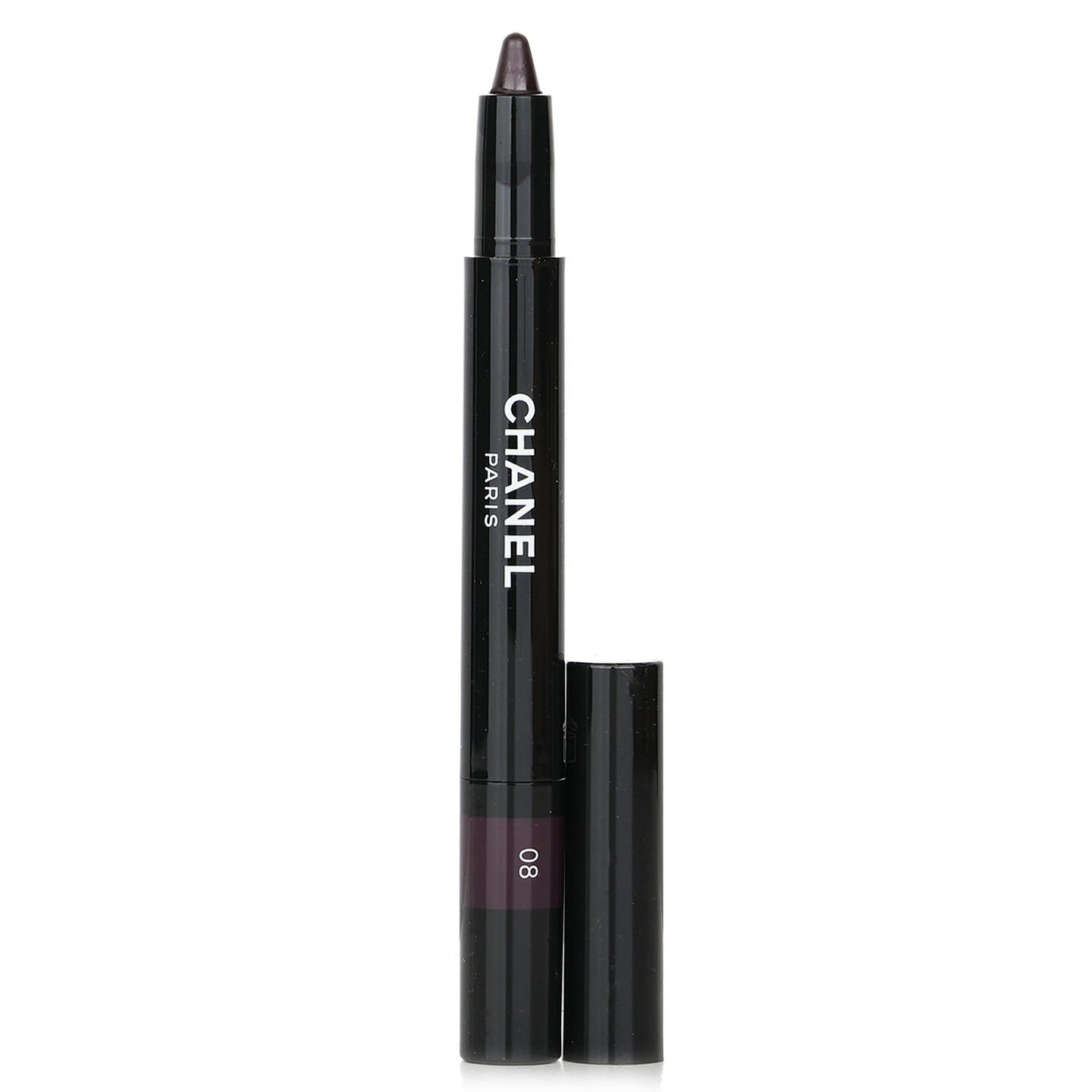 香奈爾 Stylo Ombre Et Contour 多效眼影眼線筆(眼影/眼線/眼影) - # 08 Rouge Noir 0.8g/0.02oz 0 克