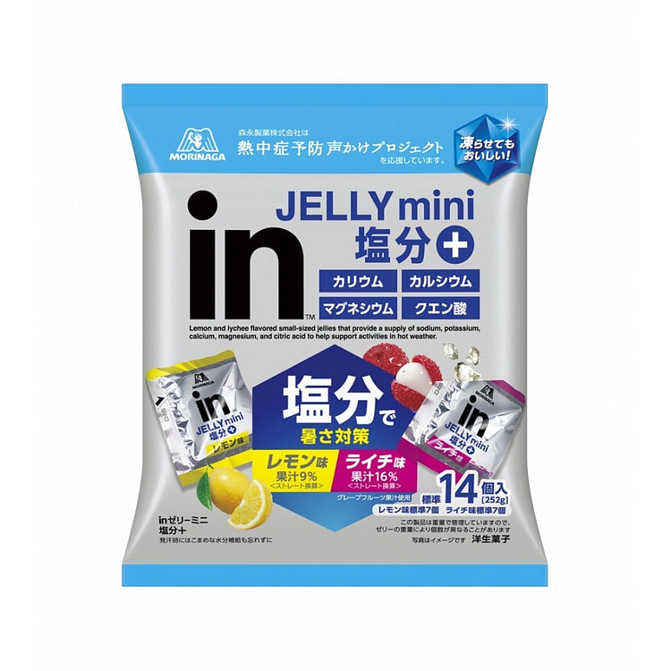 Morinaga Heatstroke Prevention Salt miniJelly 252g 14 pack