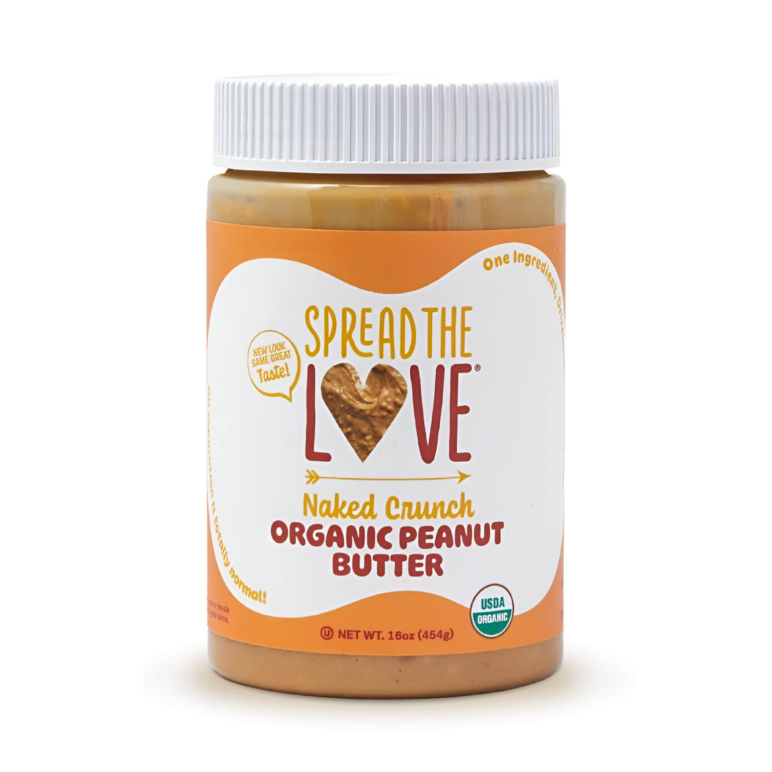 Spread The Love Organic Peanut Butter - A 454 g