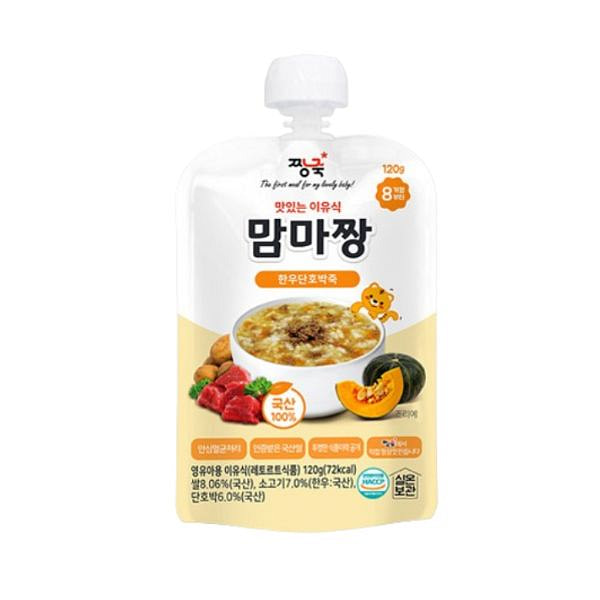 Korean Beef Pumpkin Porridge 120 g