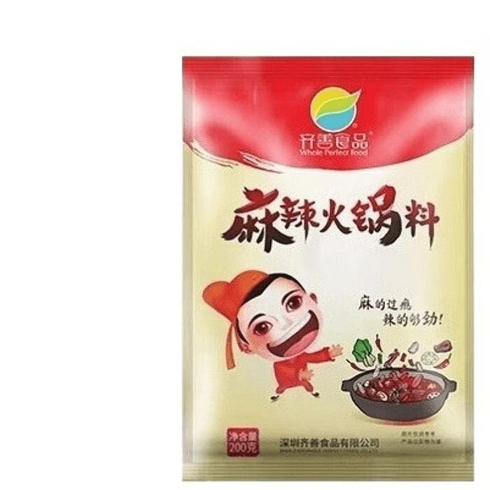 齐善素食麻辣火锅料200g*1袋 200 克