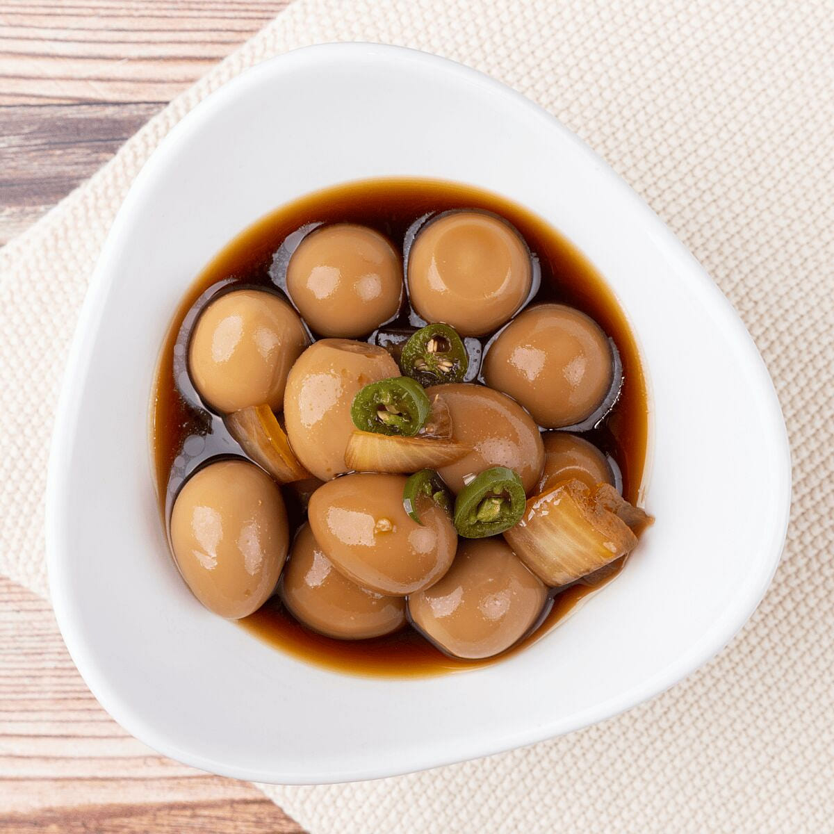 Quail Eggs in Savory Soy Brine 18-20pcs 1 each