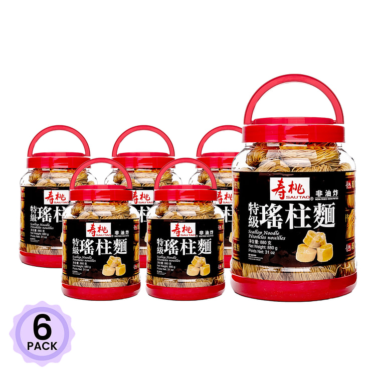 寿桃 特级瑶柱面 880 克*6 包
