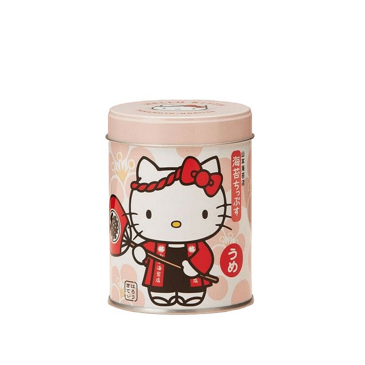 山本海苔店  hellokitty梅味海苔片20g 1 罐