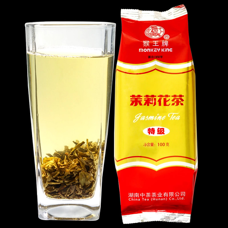 Monkey King Premium No. 1 Jasmine Tea Strong Fragrance Guangxi Hengxian Tea