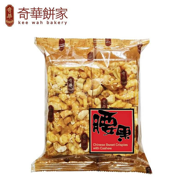 香港奇华饼家腰果沙琪玛136g点心特产零食正品 136 克