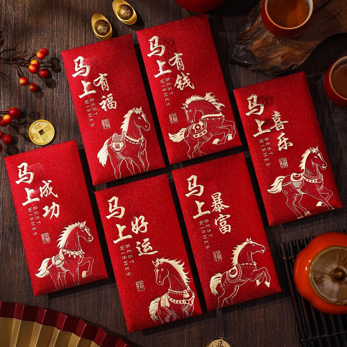 New Year lucky money 2026 new model – 6 pieces per 1 pack