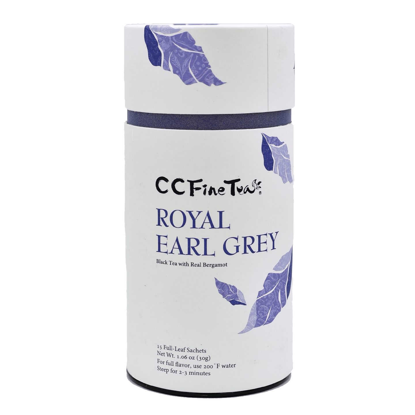 CC Fine Tea Royal Earl Grey Pyramid Tea Sachet bag 1 can/ 15 count