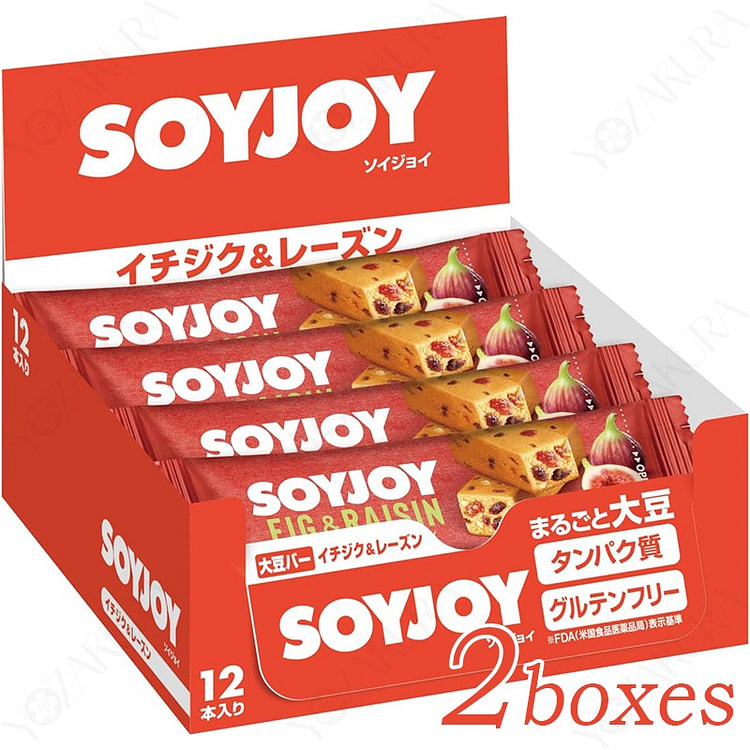 SOYJOY无花果&葡萄干口味 30g × 24个