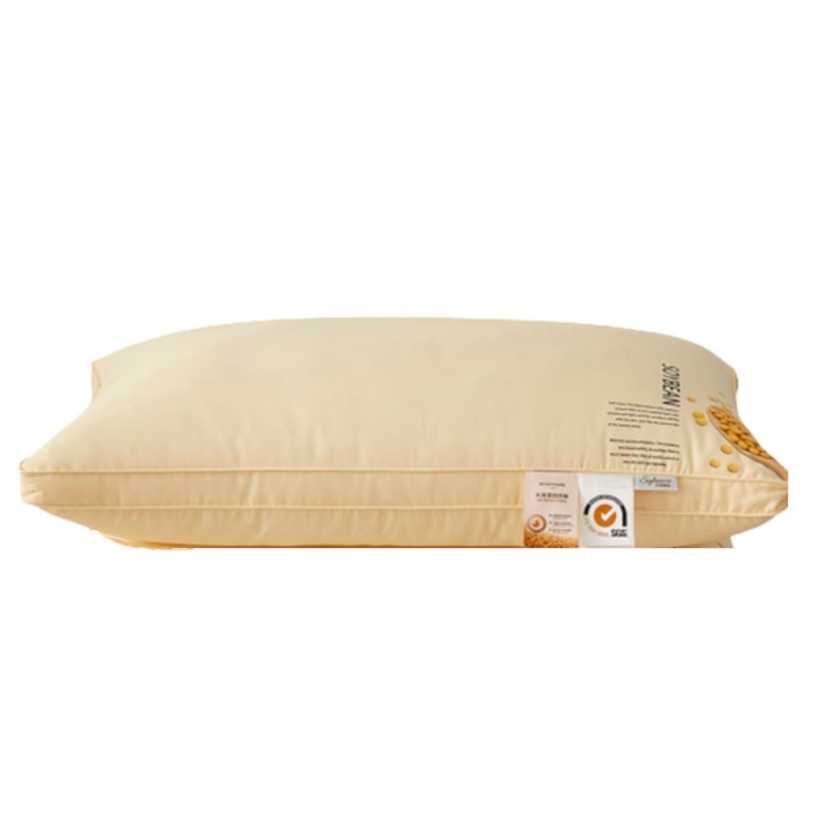 Single Cotton Organic Soybean Pillow One Pillow 1 each