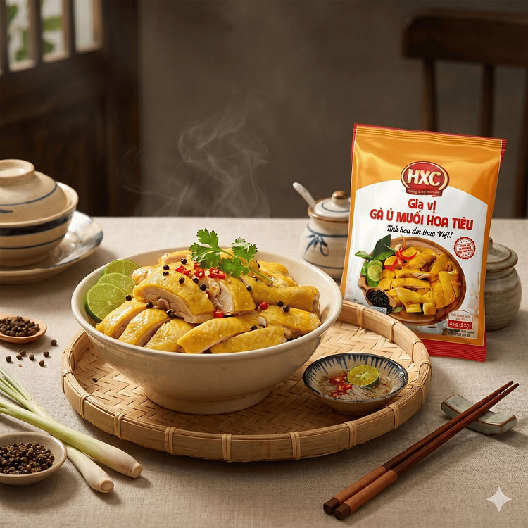 HXC Salt Pepper Chicken Seasoning 85g 1 pack