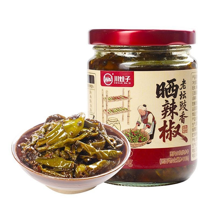 Chuanwazhi Fermented Bean Chili 200g*1 Jar 200 g