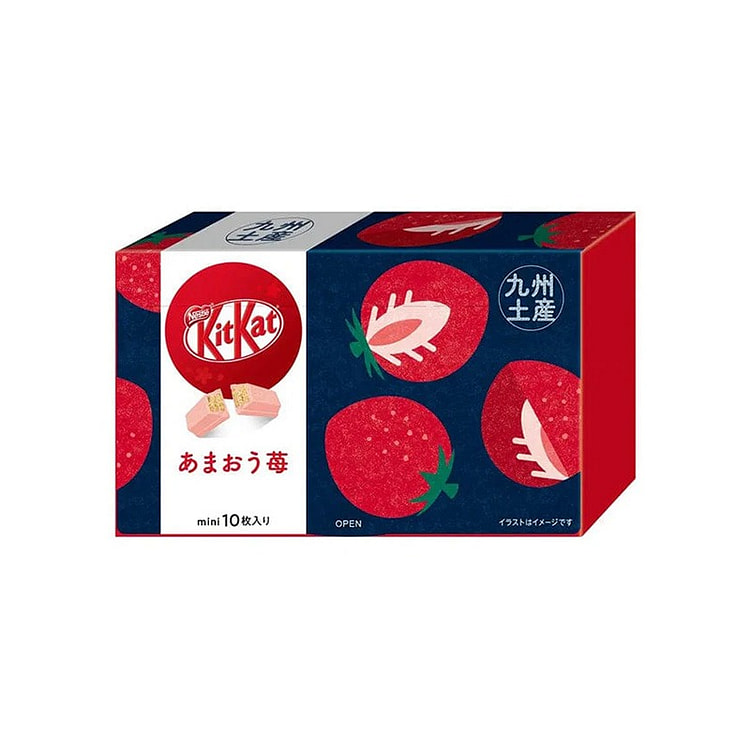 雀巢  奇巧 草莓 威化饼干 10枚