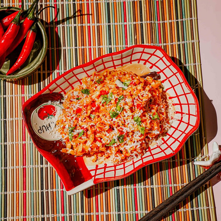 Ramen Set: Ottogi Cheddar + Samyang Buldak Cheese 1 box
