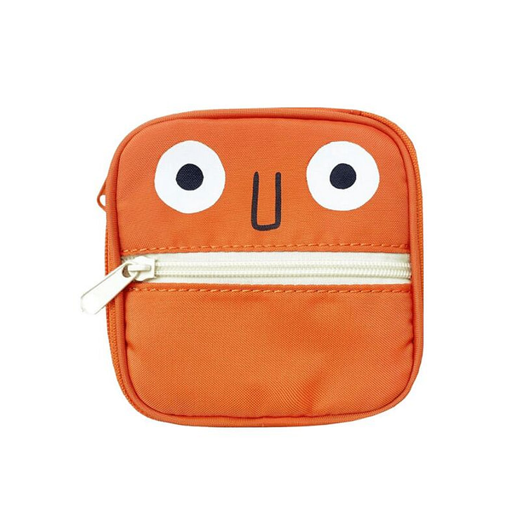 SMILER 【Pouch Monster】収納ポーチ オレンジ 1 個