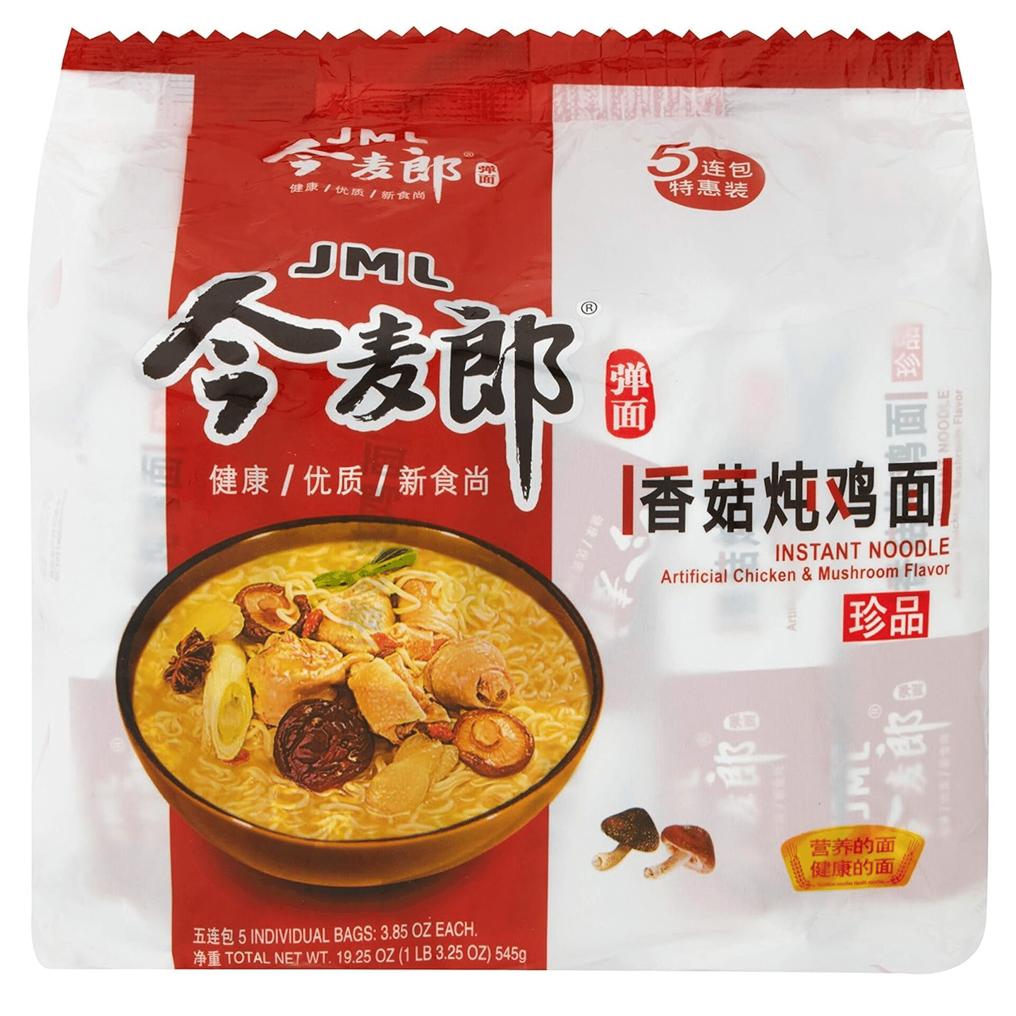 JML 雞肉蘑菇味方便麪 545g 1 份