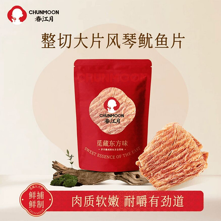 春江月 风琴鱿鱼片250克*1袋 250 克