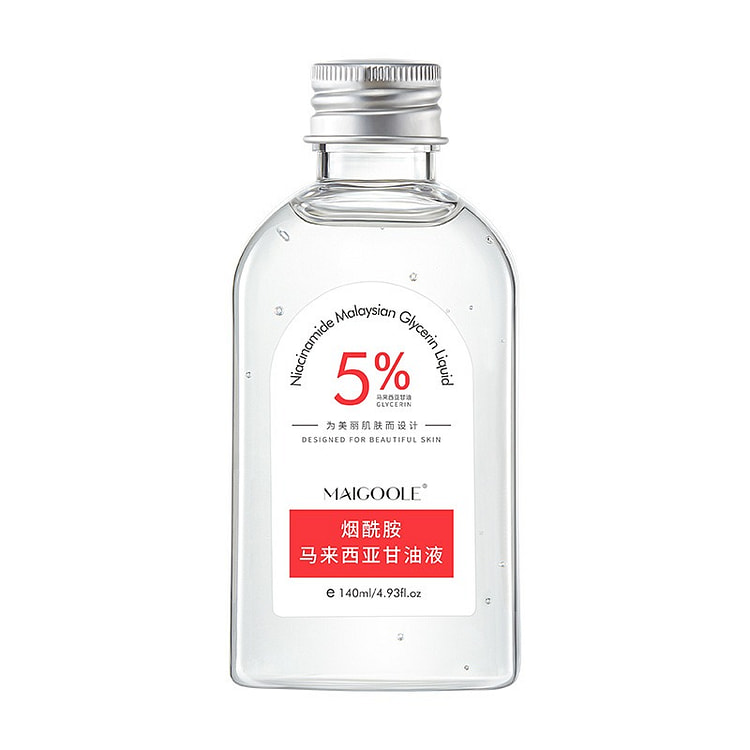 玫黛琳  烟酰胺马来西亚甘油护肤品滋润不粘腻补水保湿维E护肤甘油  140ml/瓶