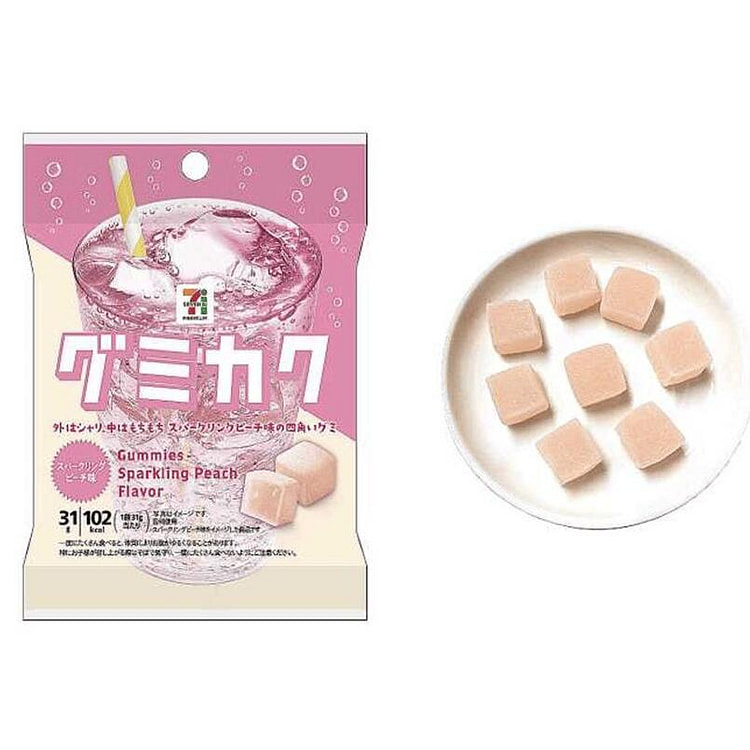 711便利店 苏打白桃软糖 31g 1 份