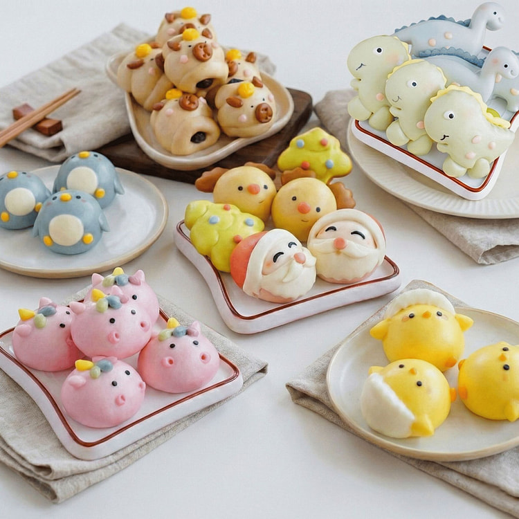 Best-Seller Steamed Bun 6-Box Variety Bundle 57.12 oz