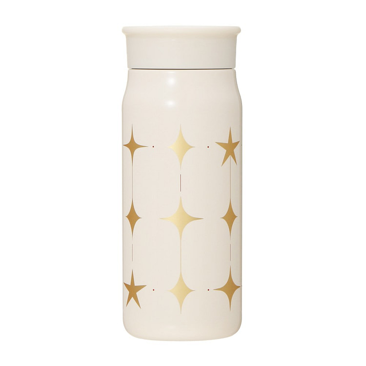 星巴克 不锈钢迷你水杯 象牙白 355ml 1 份