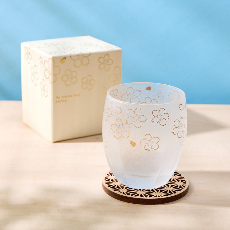 Gold Sakura Glass
