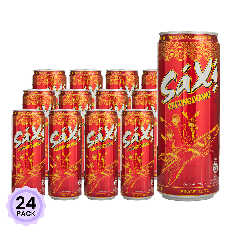 Sá Xị Chương Dương (Vị Nguyên Bản) 330 ml*24 pack